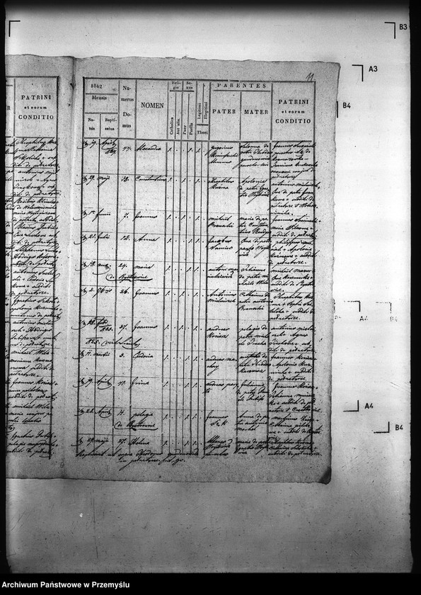 image.from.unit.number "[Kopie ksiąg metrykalnych parafii Pełniatycze z filiami Cząstkowice, Czelatyce, Roźwienica, Rożniatów, Rudołowice, Wola Roźwienicka (dekanat Pruchnik)]"
