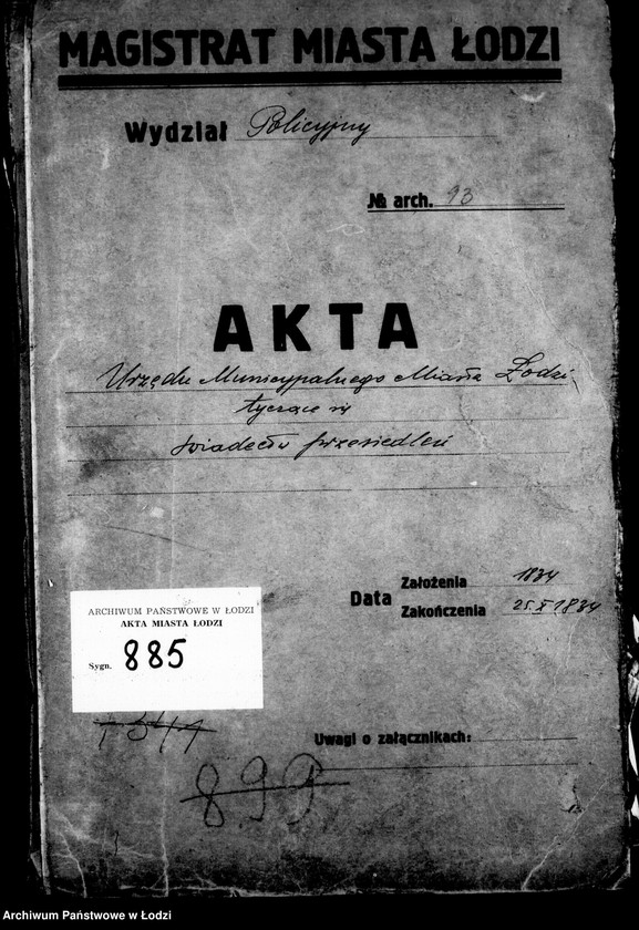 Obraz 4 z jednostki "Akta tyczące się świadectw przesiedleńczych"