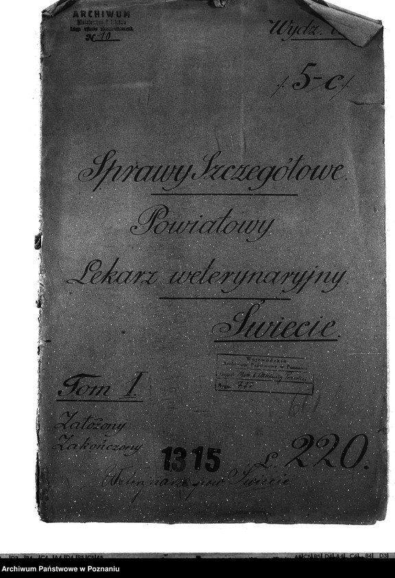 Obraz 4 z jednostki "Pow. lekarz Weterynaryjny Świecie"