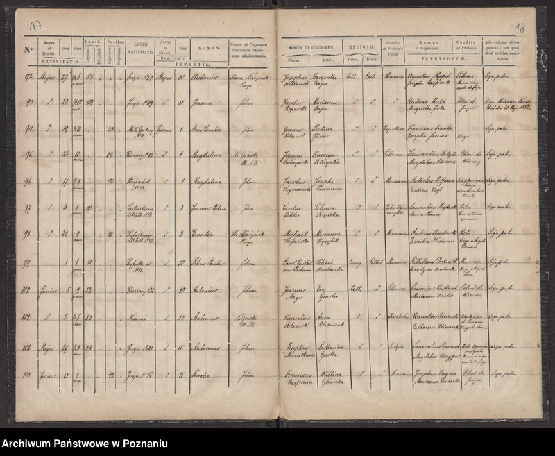 Obraz 11 z jednostki "Księga urodzin"