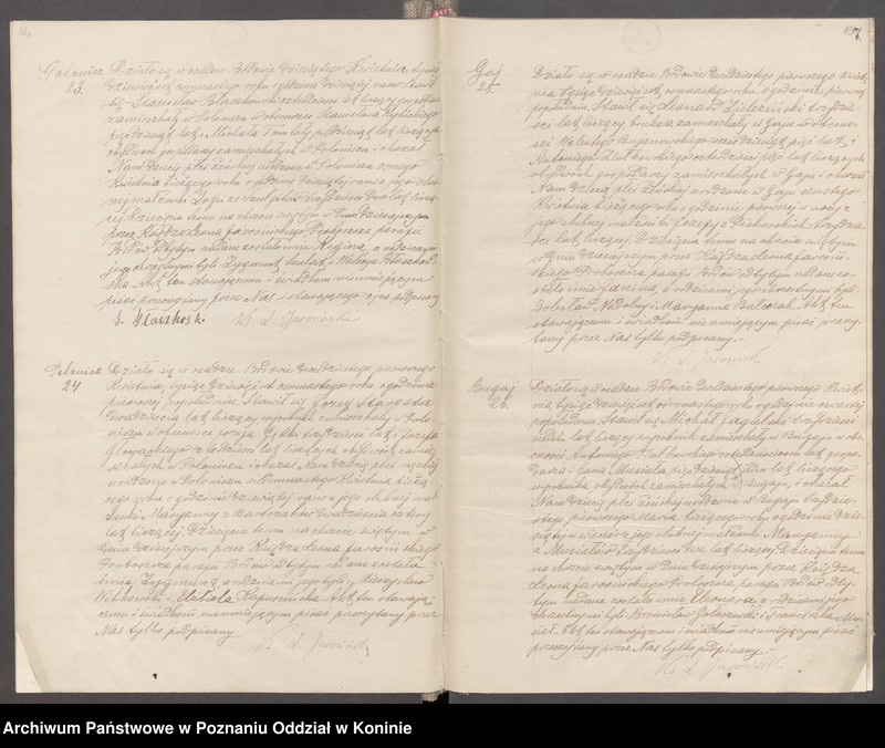 Obraz 9 z jednostki "Księga akt urodzeń, małżeństw, zgonów za 1918 rok"