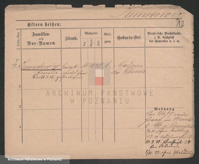 Obraz 12 z jednostki "Kunstetter - Kupsz"