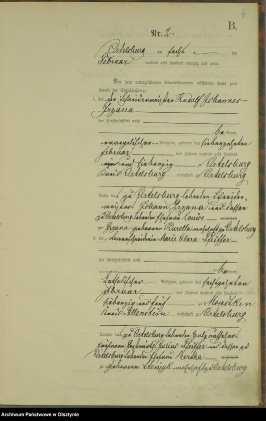 image.from.unit.number "Heiraths-Haupt-Register Nr 1 - 21"