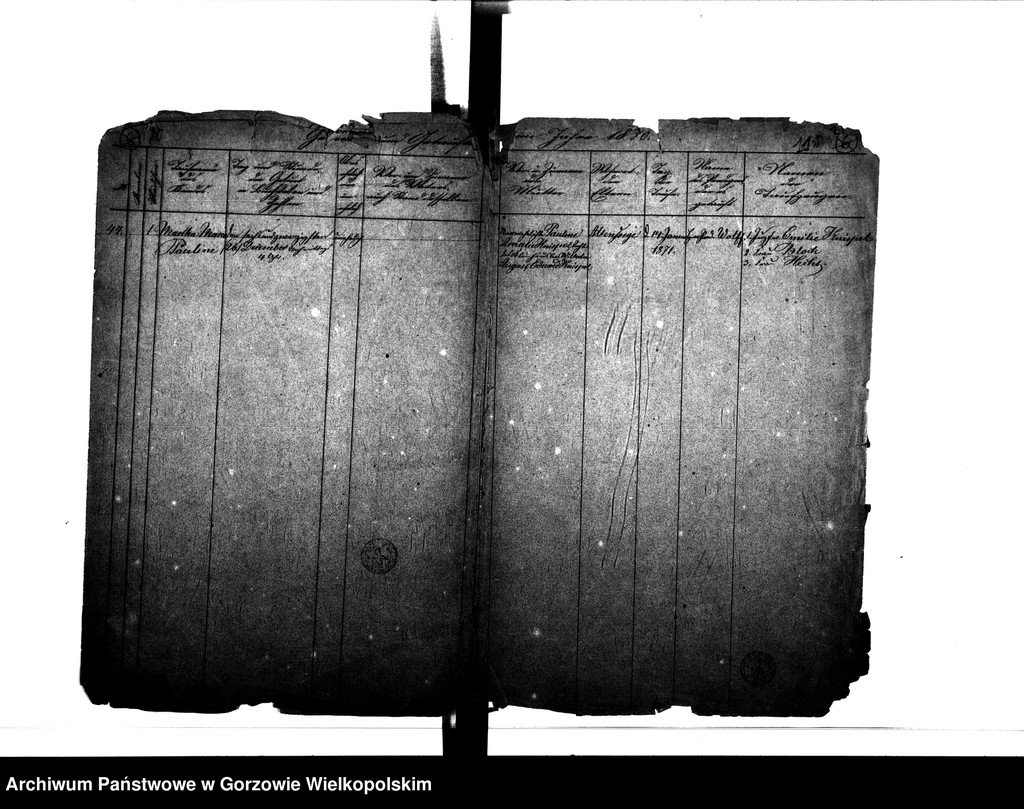 image.from.unit.number "Duplikate der Kirchenbücher von der Parochie Altensorge: Altensorge (Glinik), Blockwinkel (Bolemin), Plonitz (Płonica), Hagen (Dziersławice), Bürgerbruch (Białobłocie), Kattenhorst (Orzelec), Liebenthal (Kołomęt), Schönewald (Krasowiec)"