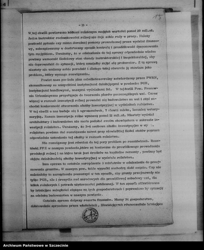 image.from.unit.number "Protokoły narady przewodniczących prezydiów Wojewódzkiej Rady Narodowej i powiatowych rad narodowych w dniach 30 i 31 maja 1961 r."