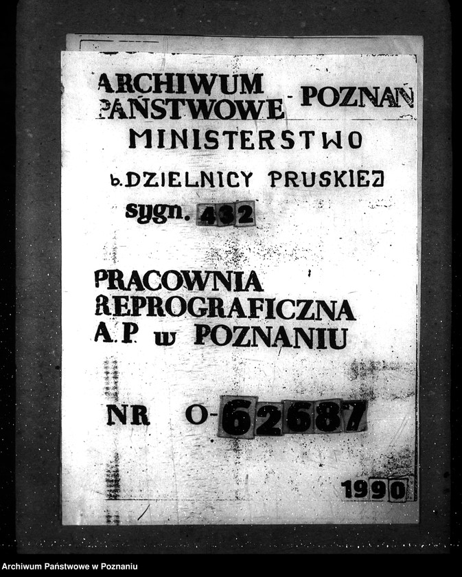 Obraz 1 z jednostki "Sprawy gospodarcze-ogólne maszyny do pisania"