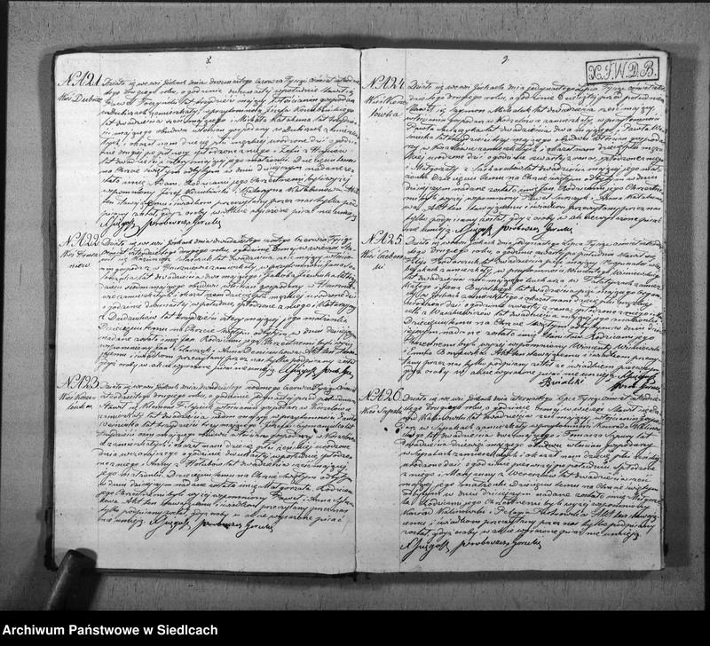 Obraz 6 z jednostki "Akta urodzin, małżeństw, zgonów"