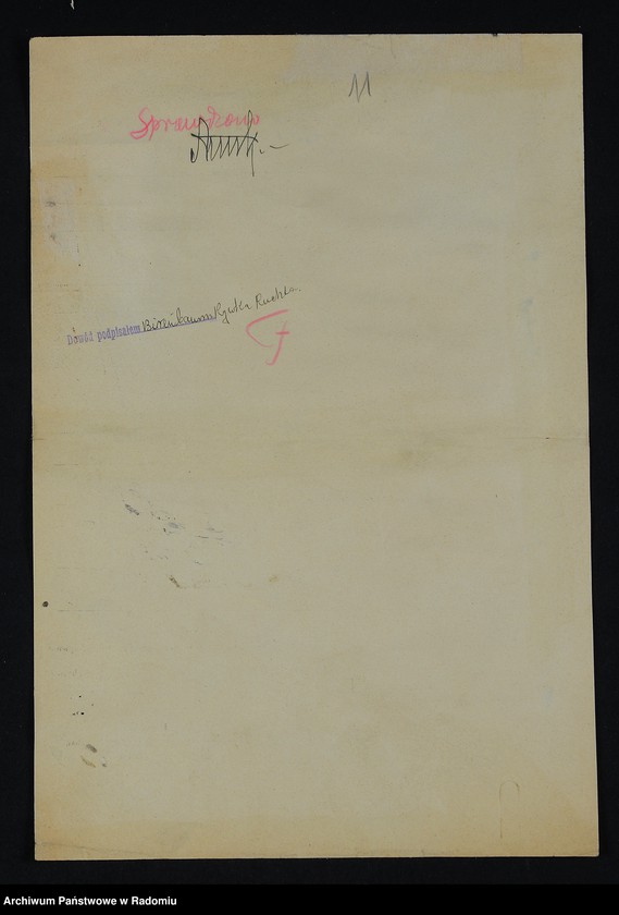 image.from.unit.number "[Wnioski o wydanie dowodów osobistych oraz nie odebrane dowody Birenbaum Rachela - Blass]"