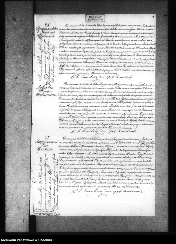 image.from.unit.number "[Duplikat akt urodzonych, zaślubionych i zmarłych parafii Głowaczów za 1886 rok]"