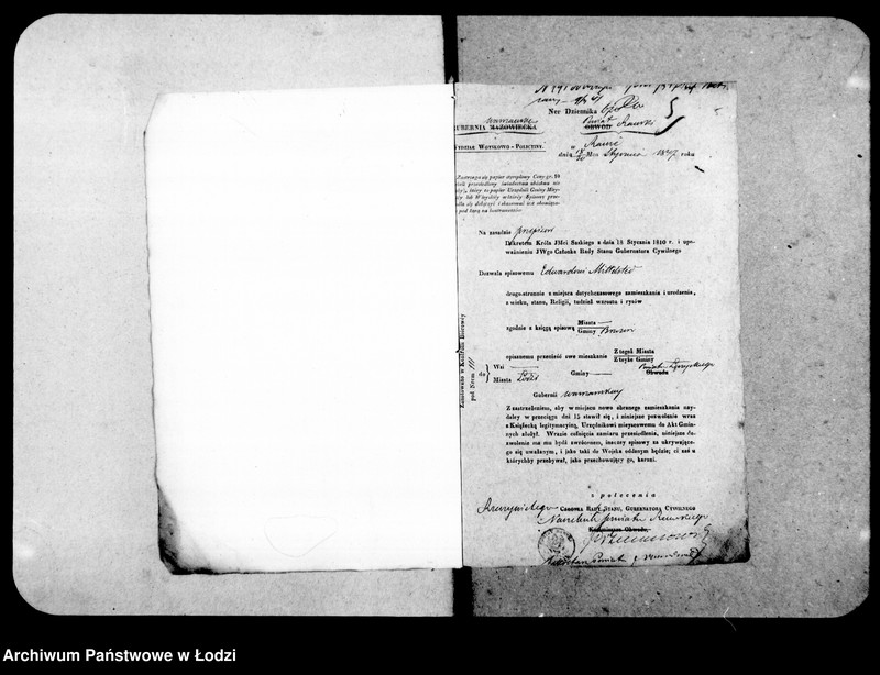 Obraz 9 z jednostki "Akta tyczące się przesiedleń"