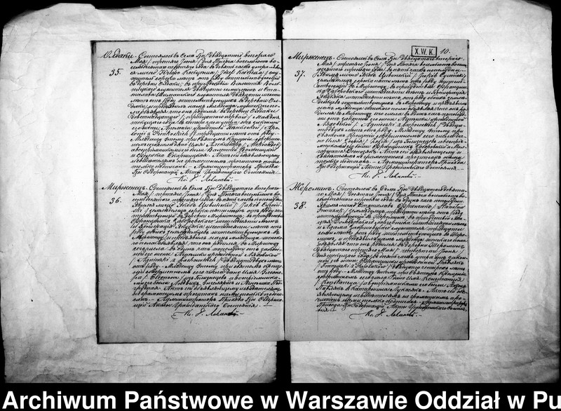 image.from.unit.number "Akta urodzeń, małżeństw i zgonów"