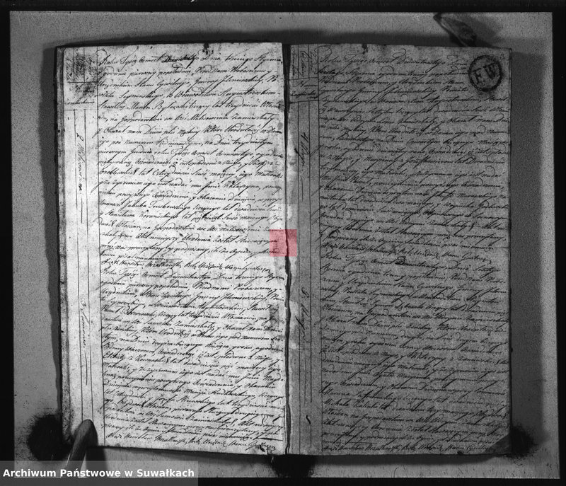 Obraz 4 z jednostki "Akta Urzędnika Stanu Cywilnego Urodzonych w Gminie Jeleniewskiey, od Dnia 1-go Miesiąca Stycznia 1819 do ostatniego Grudnia tegoż Roku."