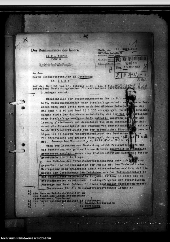 Obraz 5 z jednostki "Bestattungskosten für verstorbene Strafgefangene"