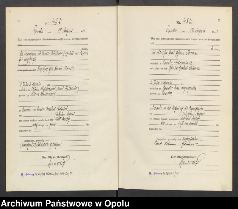 Obraz 12 z jednostki "[Rejestr zgonów] 1931 Tom II Nr 468-746"