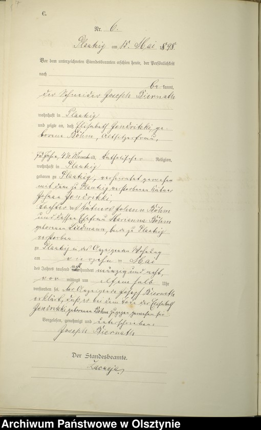 image.from.unit.number "Sterbe-Haupt-Register Nr 1 - 18"