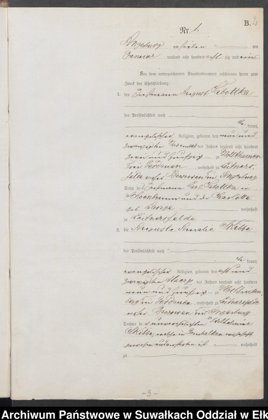 image.from.unit.number "Heiraths-Neben-Register des Preussischen Standes-Amtes Angerburg Kreis Angerburg"