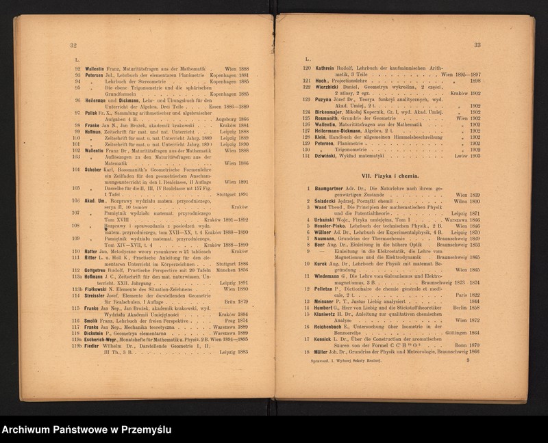 image.from.unit.number "Sprawozdanie Dyrekcji C.K. I Wyższej Szkoły Realnej w Krakowie za rok szkolny 1904 XXIX"