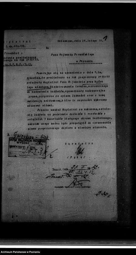 Obraz 5 z jednostki "Miasto Gniewkowo Budżety i sprawy rachunkowe"