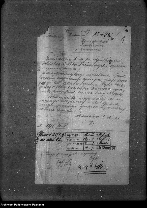 Obraz 5 z jednostki "Sprawy osobowe Stadniny rządowe personalne ogólne"