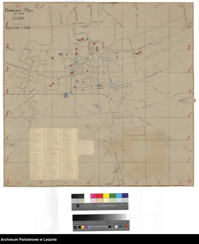 Obraz 10 z kolekcji "Jak zmieniało się Leszno? Plany miasta Leszna w zasobie Archiwum111"