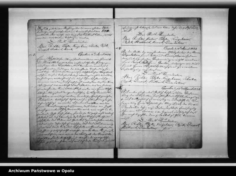 Obraz 7 z jednostki "Beschlussbuch der Stadtverordneten von Oppeln. Lit. D."