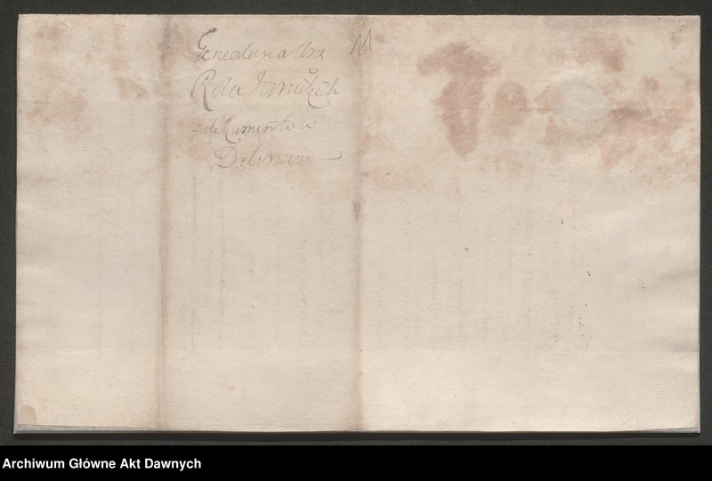 image.from.unit.number "Janicki vel Jagnicki h. Rola. Tablica genealogiczna. Notatki do genealogii."