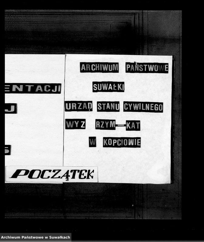 Obraz 1 z jednostki "Dokumenty Kopciovskago Rimsko-Katoličeskago Prichoda za 1891 god"