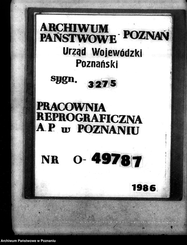 Obraz 1 z jednostki "Lasy majętności Wydawy w powiecie gostyńskim"