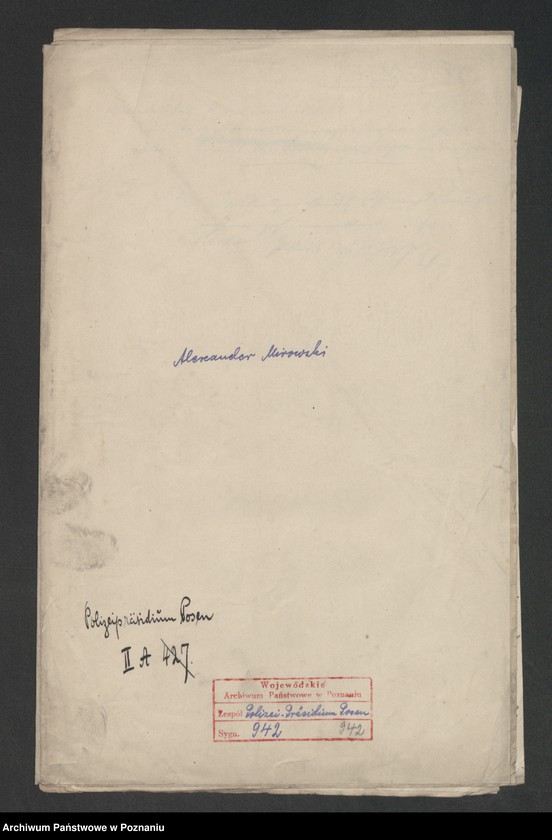 Obraz 2 z jednostki "A. betr. Alexander Mirowski"