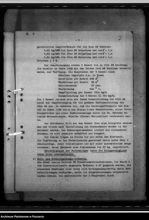 Obraz 11 z jednostki "Elektrizitätswerk - Leslau (Włocławek)"