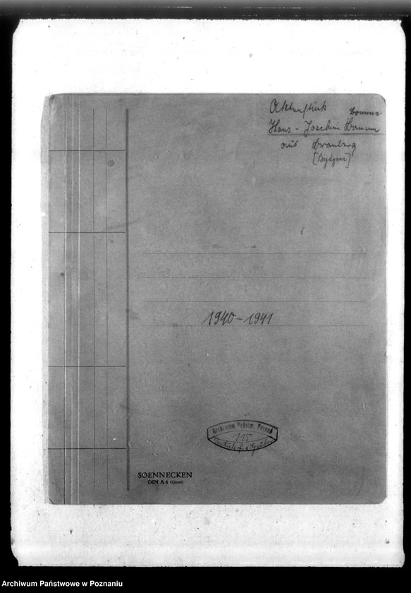 Obraz 4 z jednostki "Hans- Joachim Bomme - Bromberg (Bydgoszcz)"