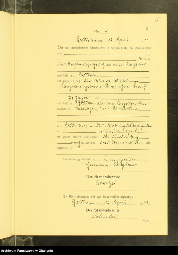 image.from.unit.number "Sterbe-Neben-Register Nr 1 - 17 [ Księga zgonów - wtóropis ]"