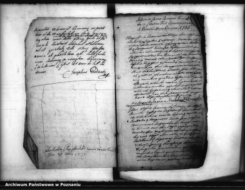 Obraz 5 z jednostki "Inscriptiones, resignationes [protocollon]"