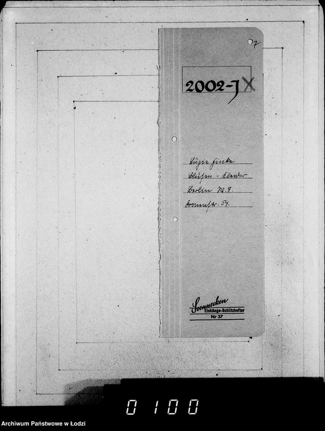 Obraz 11 z jednostki "J 2001-2020 [Wnioski Żydów z Getta o zwrot należności za towar wzięty na kredyt]"