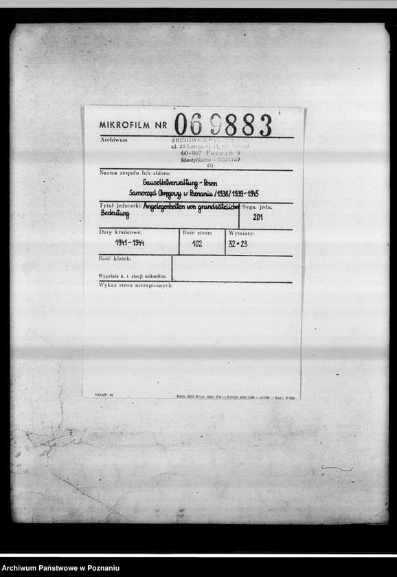 Obraz 2 z jednostki "Angelegenheiten von grungsätzlicher Bedeutung."