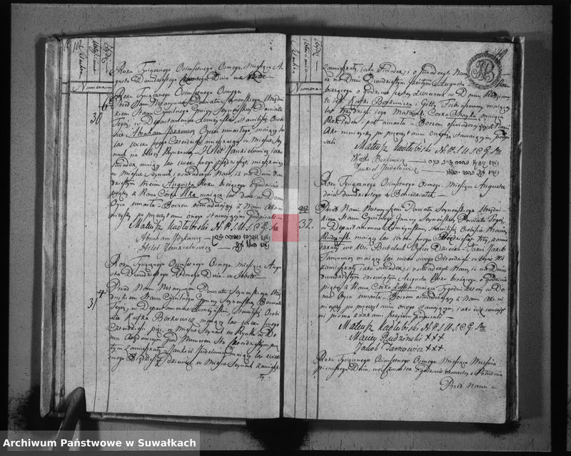 image.from.unit.number "Akta zejścia gminy seyneńskiey 1808"