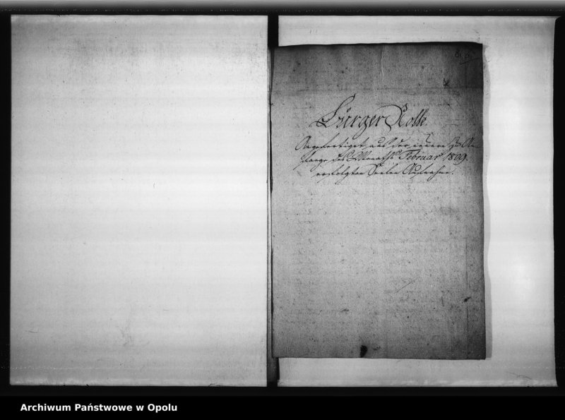 Obraz 11 z jednostki "Acta des Magistrats zu Oppeln von der Einfürung der neuen Städte - Ordnung von 19-ten November 1808. Von der Wahl der Stadtverordneten und des neuen Magistrats 1809"