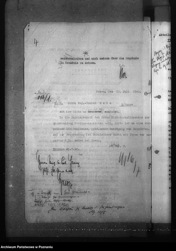 Obraz 8 z jednostki "Inanspruchnahme der Gebäude Felix- Dahn- Platz 13 - 15"