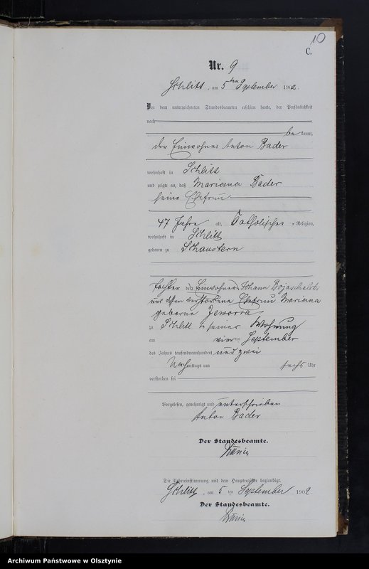 image.from.unit.number "Sterbe-Neben-Register Nr 1 - 14"