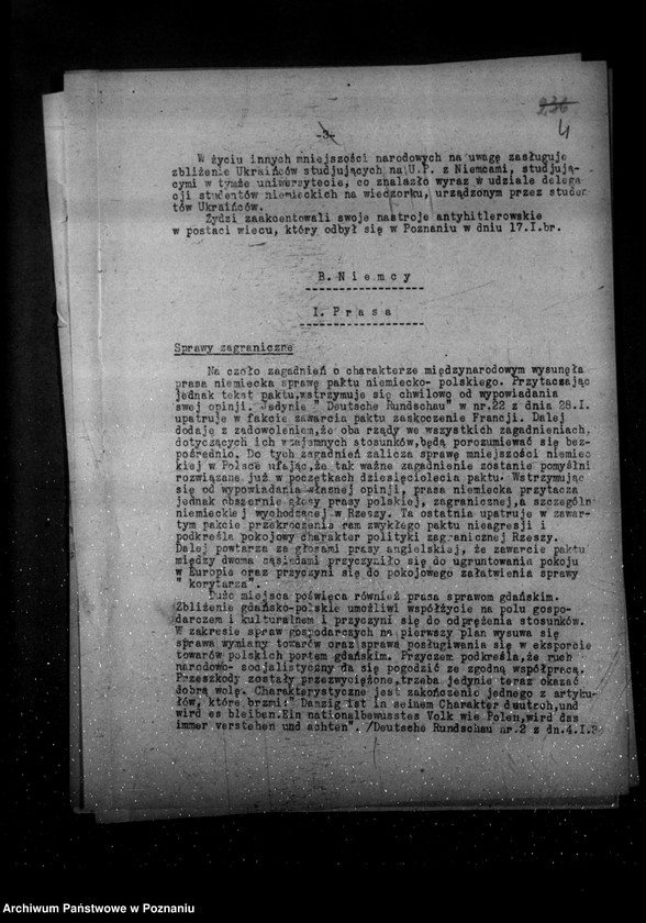 Obraz 8 z jednostki "Sprawozdania z życia mniejszości narodowych za miesiące styczeń-marzec 1934 r."