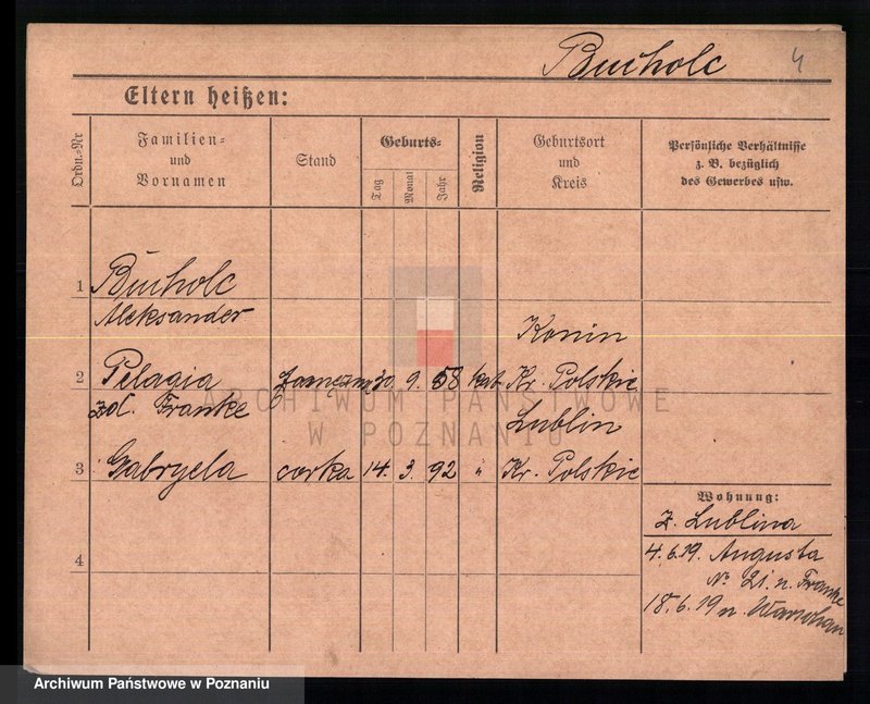 Obraz 6 z jednostki "Buchholz - Buczyński"