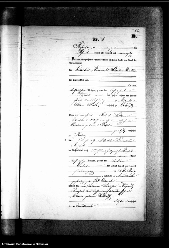 image.from.unit.number "Księga małżeństw"