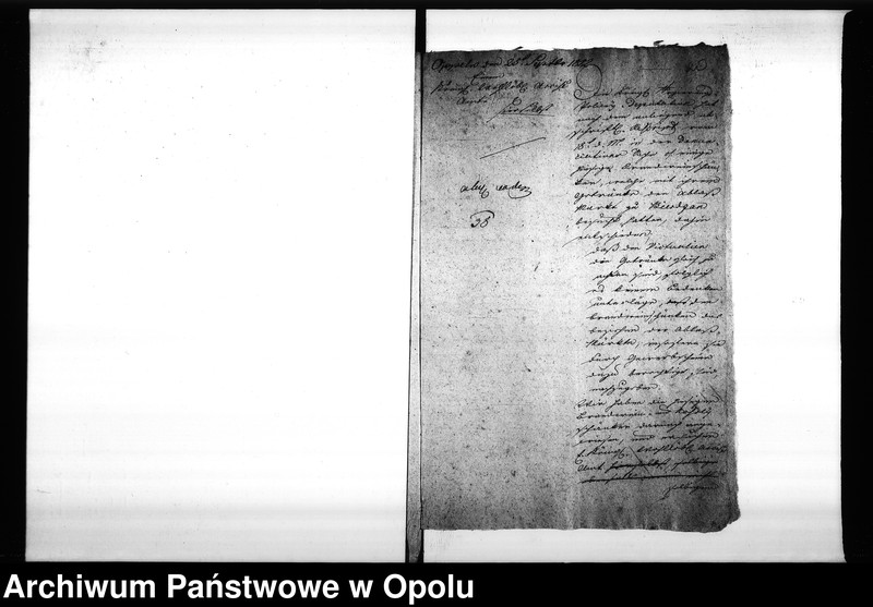 Obraz 19 z jednostki "Acta betreffend das verbothwidrige Beziehen der Ablass - und andern Märkte mit Waaren und Getränke vol I de anno 1809 bis"