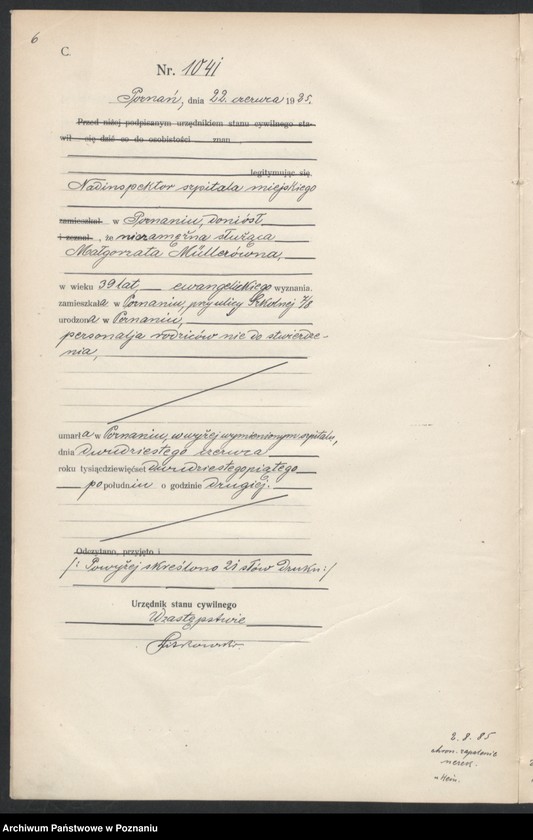 image.from.unit.number "Księga miejscowa zgonów tom III [Rejestr główny zgonów]"