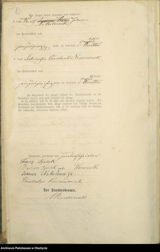 image.from.unit.number "Heiraths-Haupt-Register Nr 1 - 16"