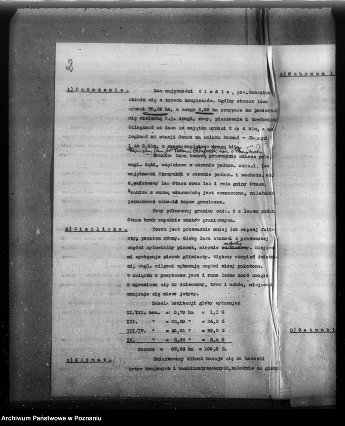 Obraz 6 z jednostki "Majątek Cieśle powiat grodziski /Nadzór nad gospodarką leśną/"