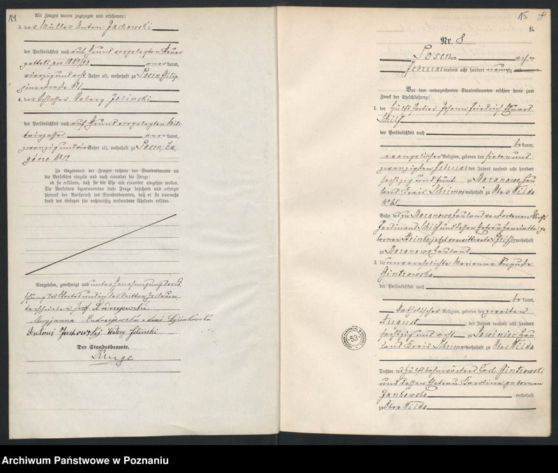 Obraz 10 z jednostki "Księga małżeństw"