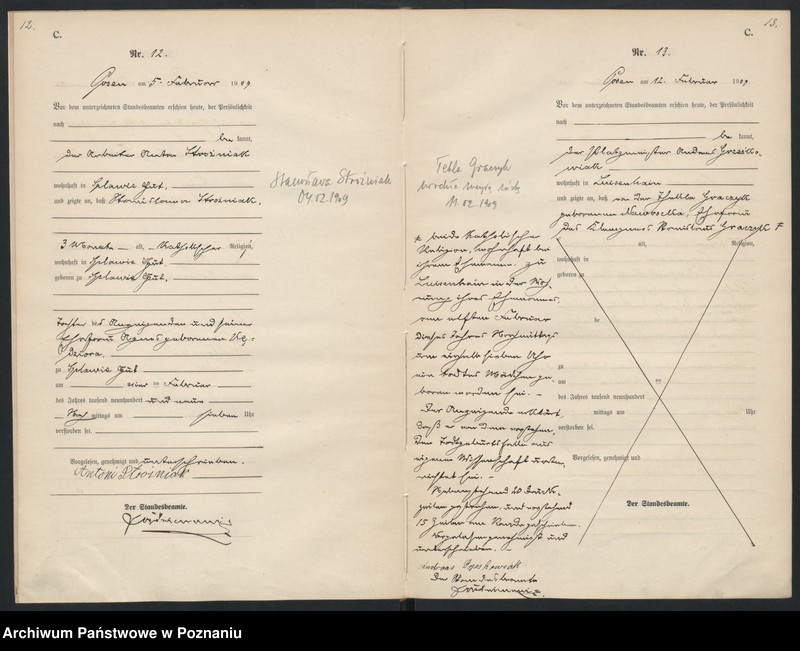 Obraz 9 z jednostki "Księga miejscowa zgonów [Rejestr główny zgonów]"