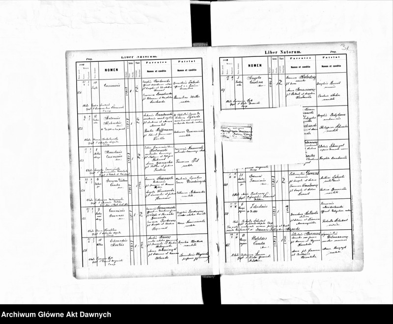 image.from.unit.number "Parafia: Lwów, parafia św. Andrzeja. Dekanat: Lwów. Księga metrykalna urodzeń, ślubów i zgonów dla całej parafii."