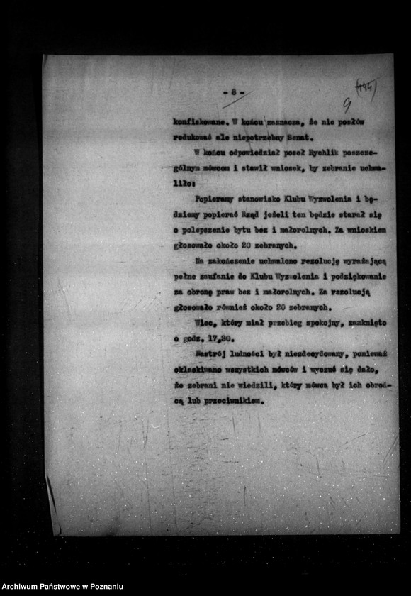 Obraz 13 z jednostki "Sprawozdania sytuacyjne tygodniowe za czas od 18 maja do 28 czerwca 1928 r."